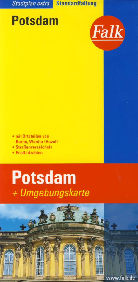 Falk vydavatelství plán Potsdam 1:20 t.