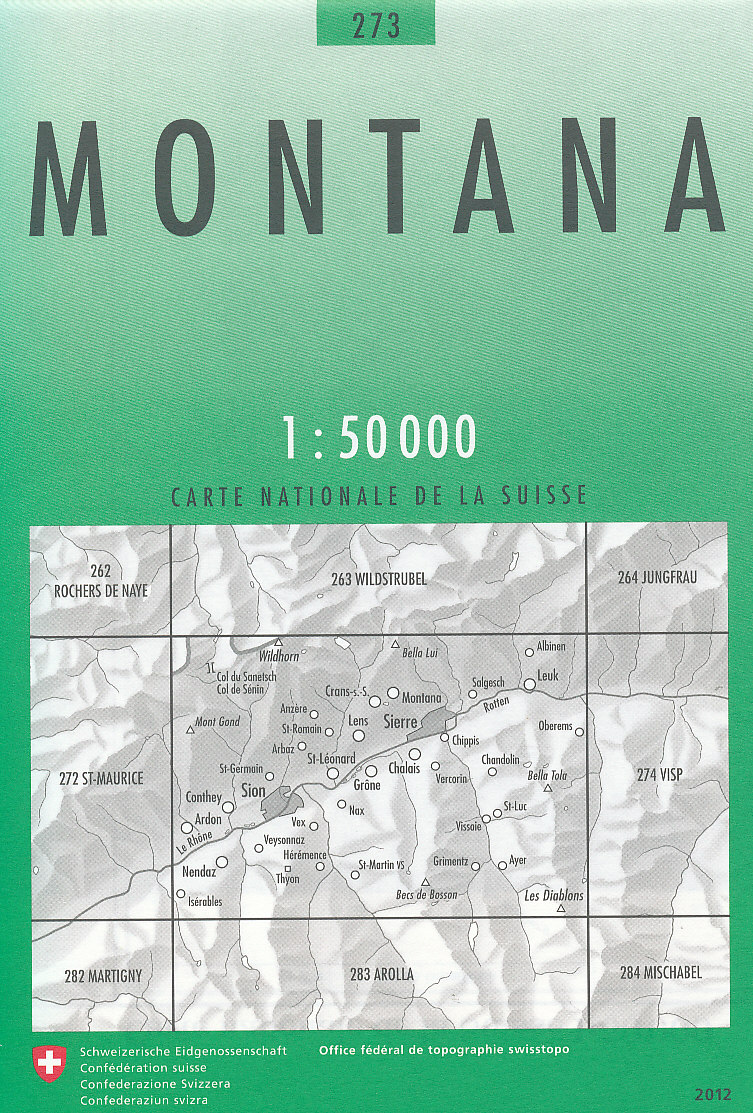 Swistopo vydavatelství mapa Montana 1:50 t.