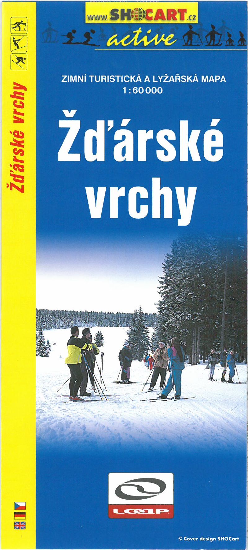Shocart Žďárské vrchy - zimní turistická a lyžařská mapa