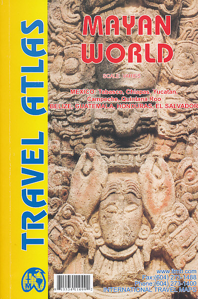 ITMB Publishing atlas Mayan World rozdílná měřítka ITM