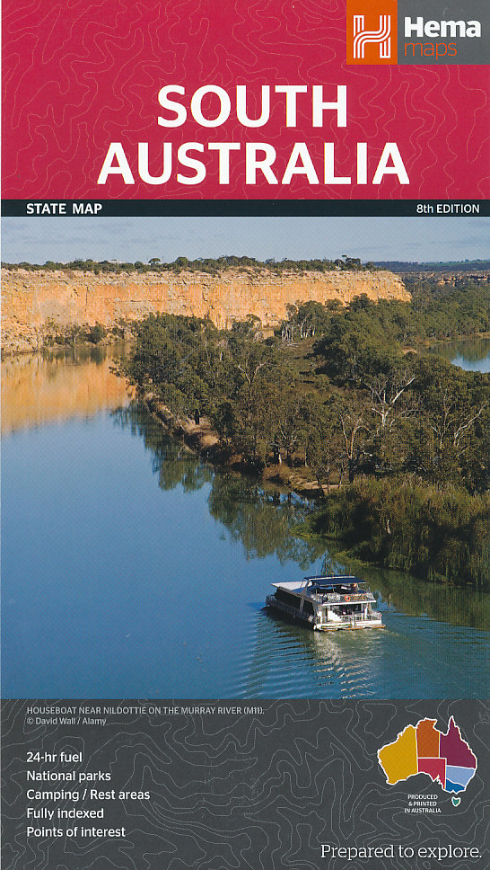 ITMB Publishing mapa South Australia state 1:1,7 mil. HEMA