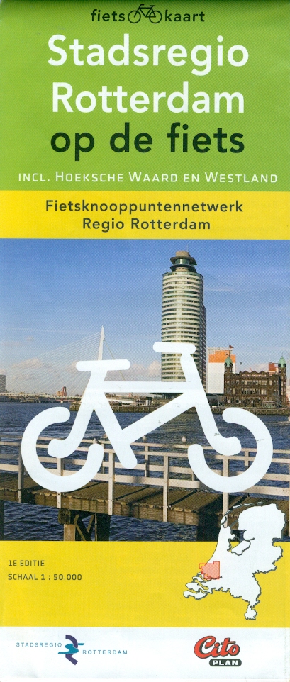 ITMB Publishing cyklomapa Stadsregio Rotterdam op de fiets 1:50 t.