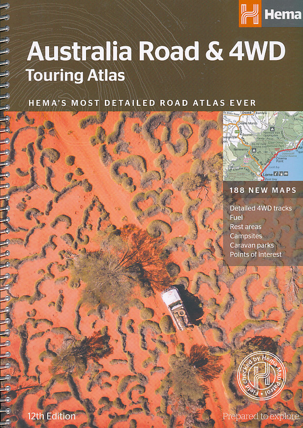 ITMB Publishing atlas Australia Road a 4WD Atlas spiral HEMA