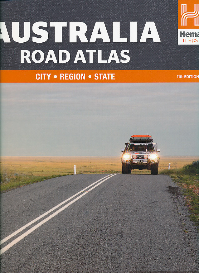 ITMB Publishing atlas Australia Road Atlas (Austrálie) HEMA
