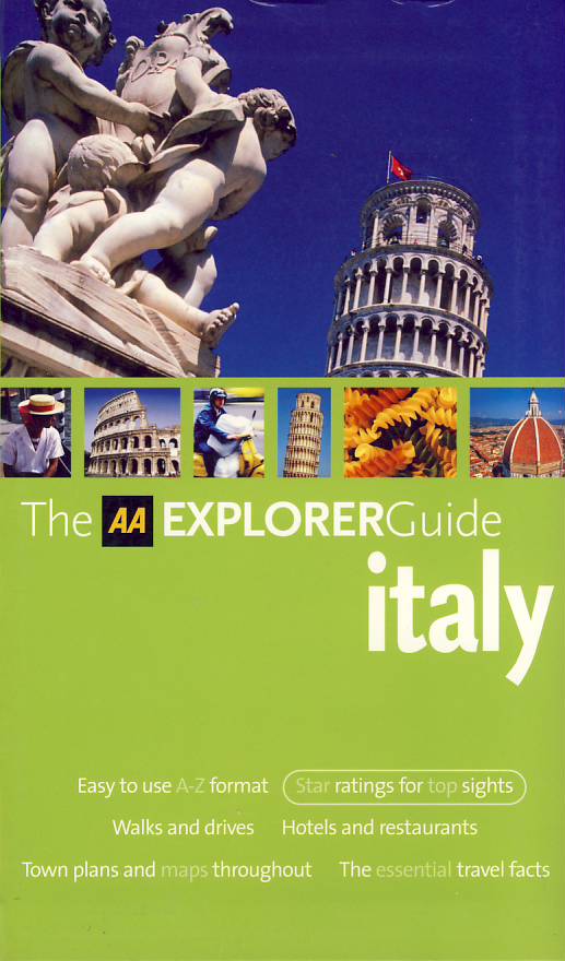 AA Publishing průvodce Italy 6. edice anglicky Explorer