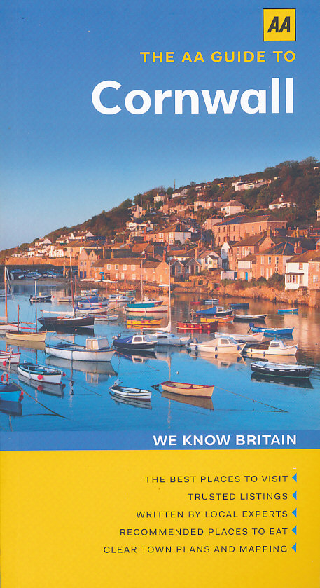 AA Publishing průvodce Cornwall anglicky AA guide