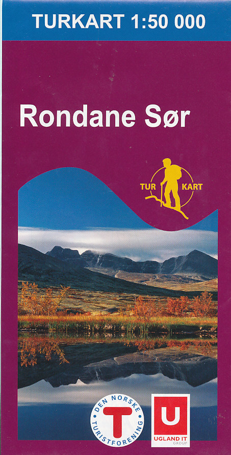 Nordeca vydavatelství mapa Rondane south 1:50 t. (č.2521)