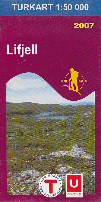 Nordeca vydavatelství mapa Lifjell 1:50 t.