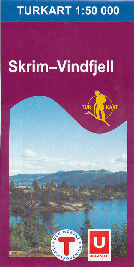 Nordeca vydavatelství mapa Skrim-Vindfjell 1:50 t. (č.2403)