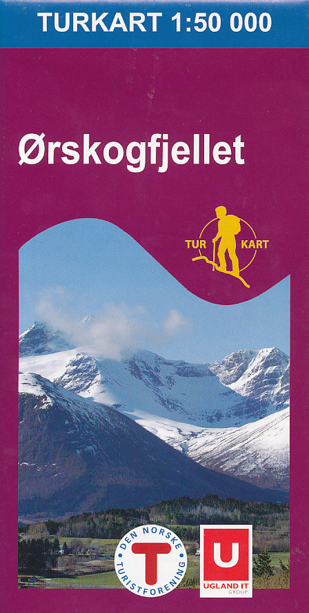 Nordeca vydavatelství mapa Orskogfjellet 1:50 t. (č.2537)
