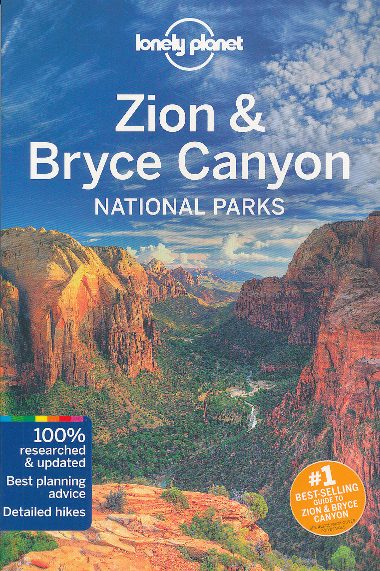 průvodce Zion,Bryce Canyon 3.edice anglicky Lonely Planet