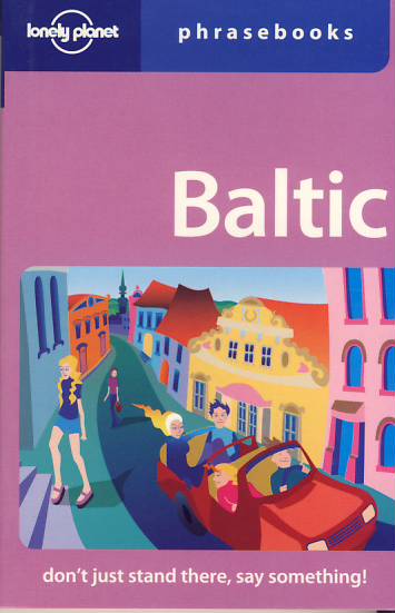 slovník Baltic phrasebook 2. edice anglicky Lonely Planet