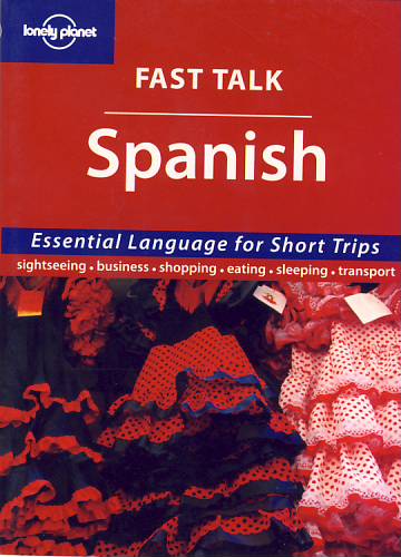 slovník Spanish fast talk 1. edice anglicky Lonely Planet