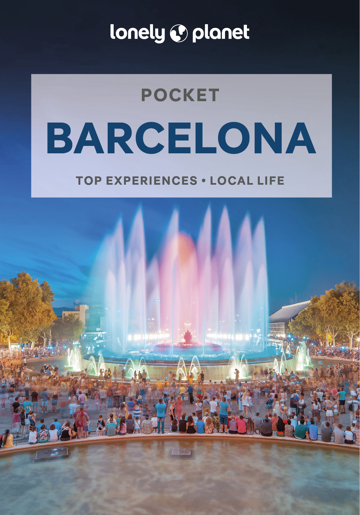 průvodce Barcelona 8.edice anglicky pocket Lonely Planet