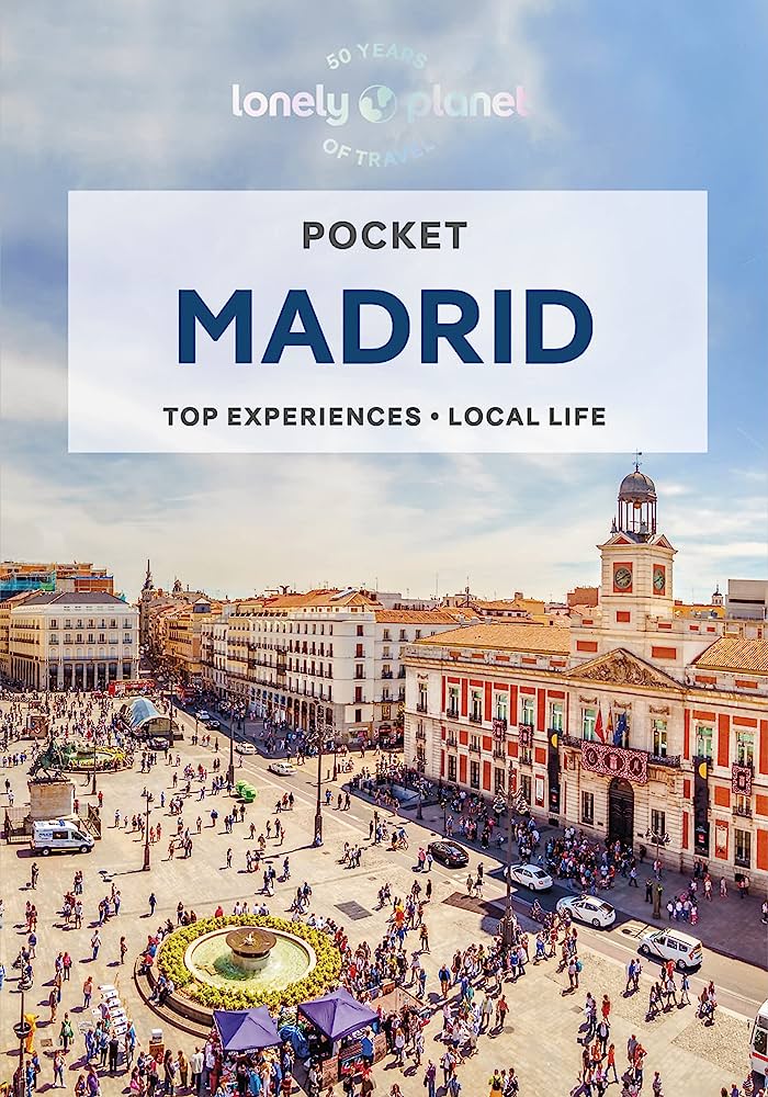 průvodce Madrid pocket 7.edice anglicky Lonely Planet