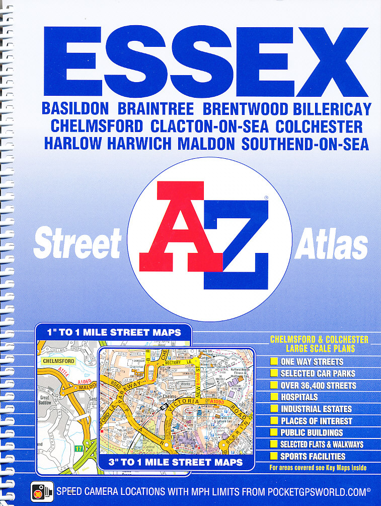 Collins atlas Essex street 1:63 360 spiral
