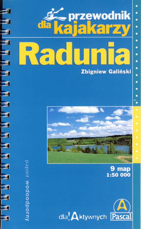 Topkart distribuce vodácký atlas Radunia 1:50 t.