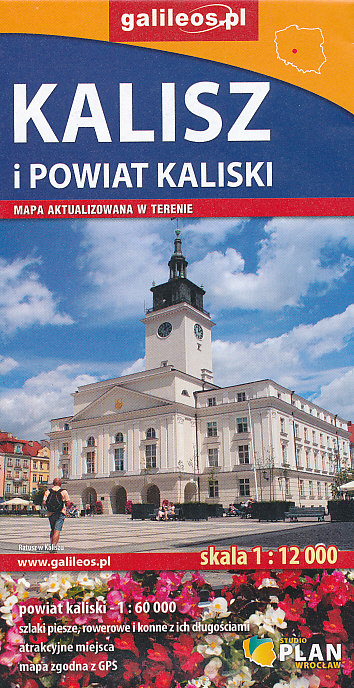 Plan plán Kalisz 1:12 t., Powiat Kaliski 1:60 t.
