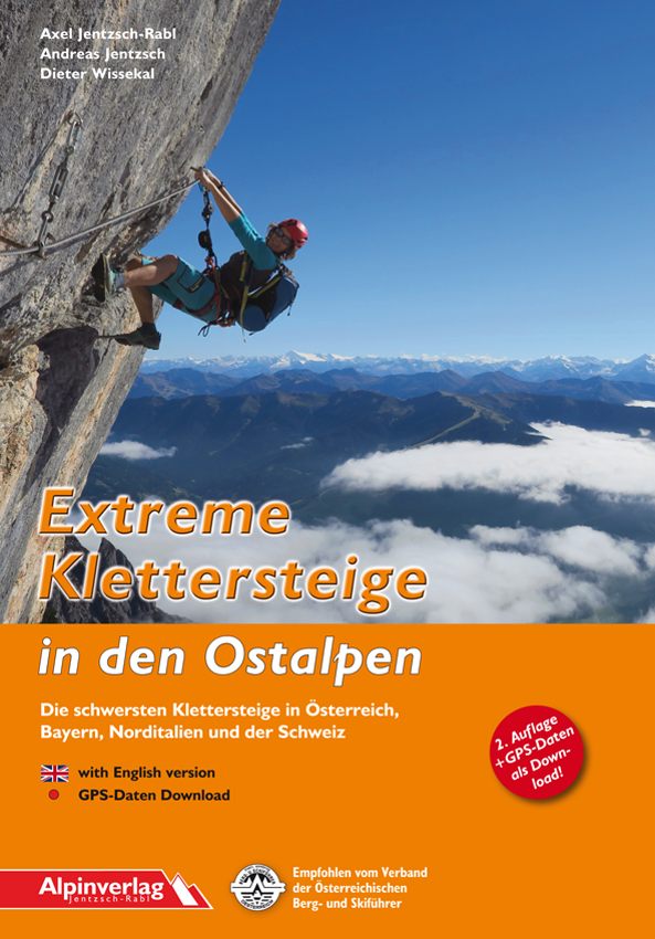 Extreme Klettersteige in den Ostalpen - průvodce na ferraty