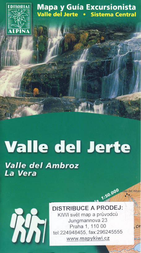 Editorial Alpina mapa Valle de Jerte 1:50 t.