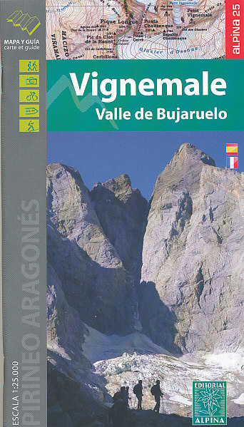 Editorial Alpina mapa Vignemale Valle de Bujaruelo 1:25 t.