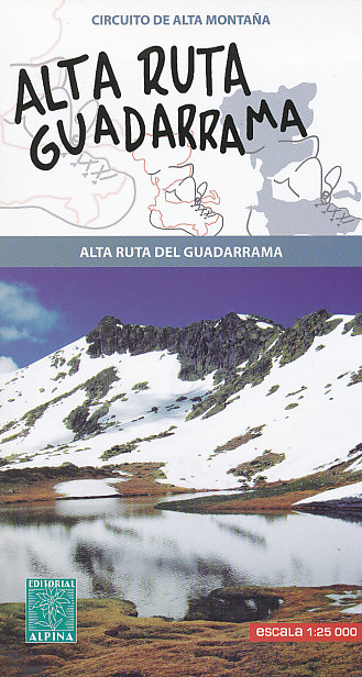 Editorial Alpina mapa Alta ruta Guadarrama 1:25 t.