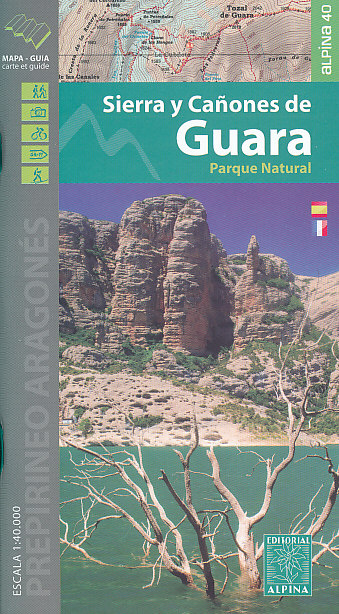 Editorial Alpina mapa Parque natural de la Sierra de Guara 1:40 t.