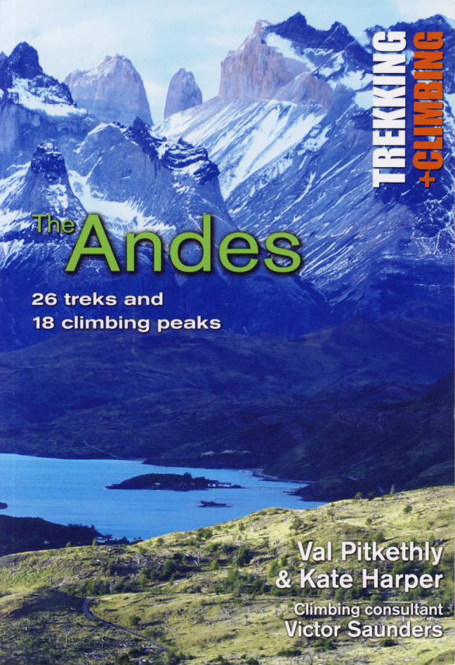 New Holland vydavatelství horolezecký průvodce The Andes anglicky