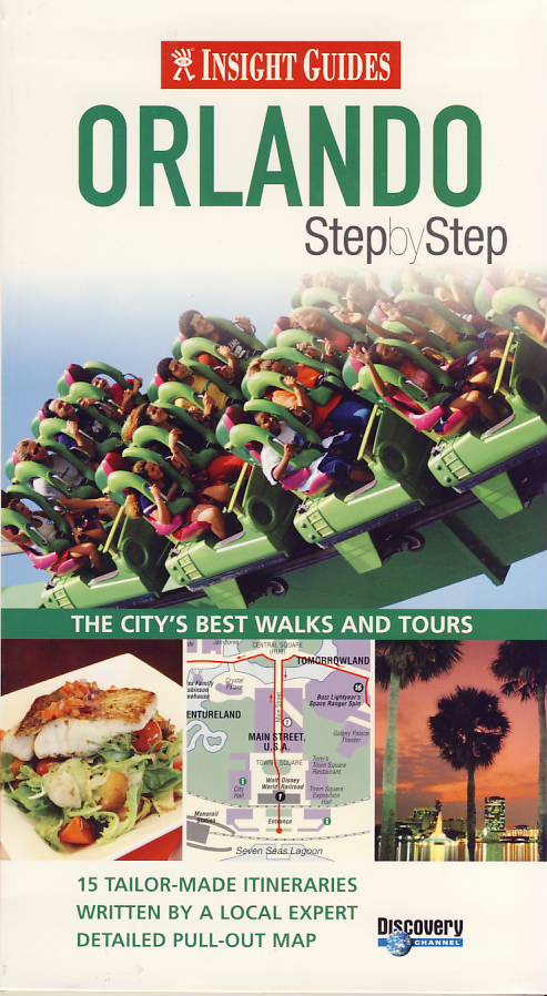 Insight Guides vydavatelství průvodce Orlando step by step 1. edice anglicky