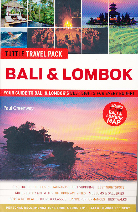 Periplus vydavatelství průvodce Bali,Lombok anglicky Tuttle Travel Pack