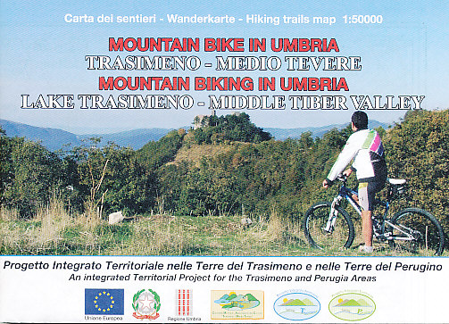 Escursionista distributor mapa Trasimeno-Medio Tevere 1:50 t. (Umbria)