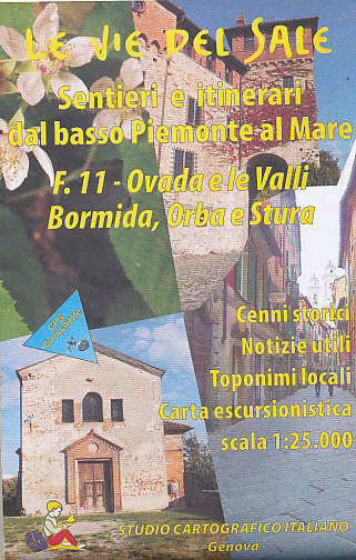Escursionista distributor mapa Ovada e le Valli Bormida 1:25 t.