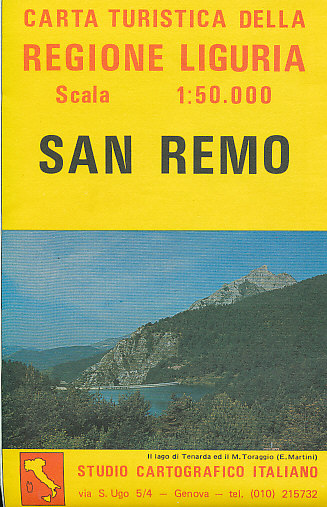 Escursionista distributor mapa San Remo 1:50 t.