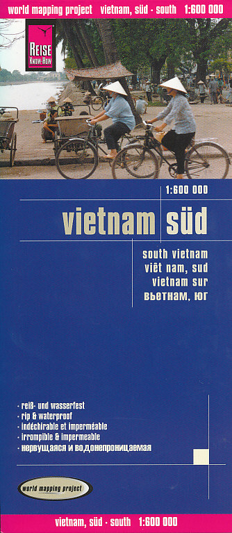 Reise Know-How Verlag mapa Vietnam south 1:600 t.