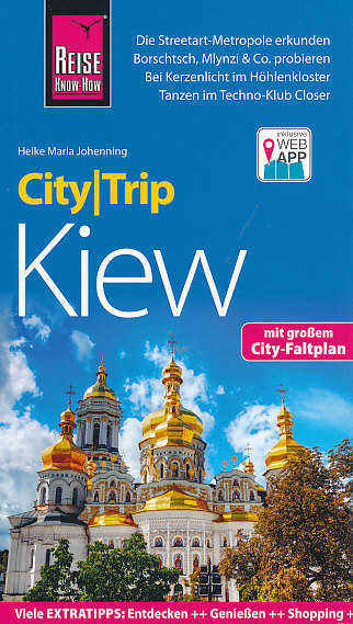 Reise Know-How Verlag průvodce Kiew (Kyjev) německy City Trip