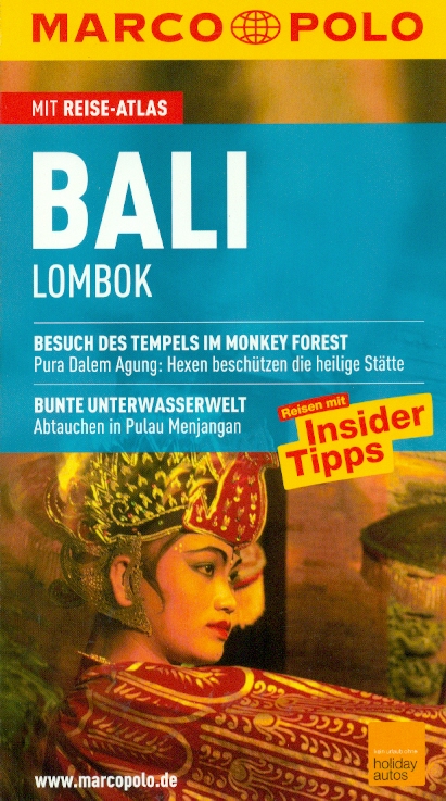 Marco Polo reisefuhrer edice průvodce Bali, Lombok 7. edice německy
