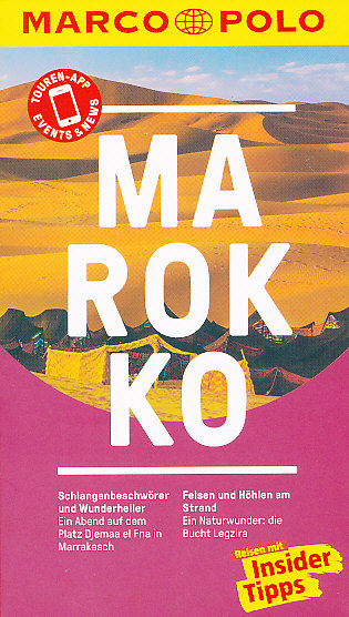 Marco Polo reisefuhrer edice průvodce Marokko německy Marco Polo