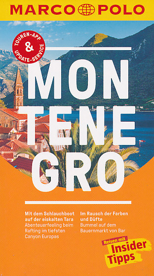 Marco Polo reisefuhrer edice průvodce Montenegro německy