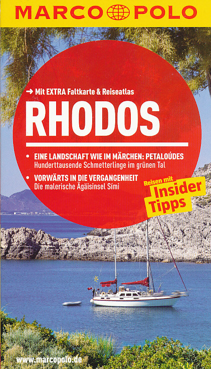 Marco Polo reisefuhrer edice průvodce Rhodos 16.edice německy