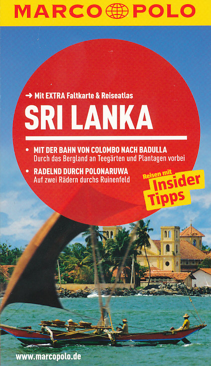 Marco Polo reisefuhrer edice průvodce Sri Lanka německy