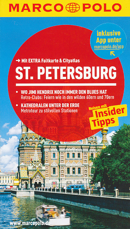 Marco Polo reisefuhrer edice průvodce St. Petersburg 12.edice německy