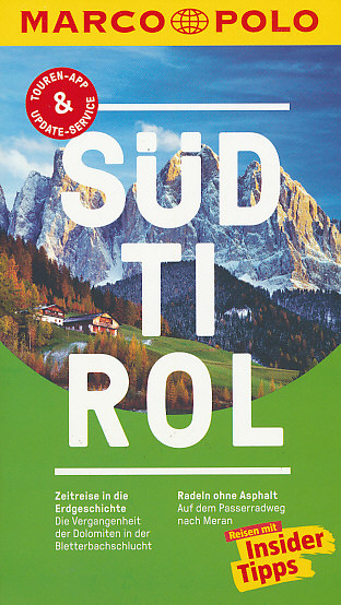 Marco Polo reisefuhrer edice průvodce Südtirol německy Marco Polo
