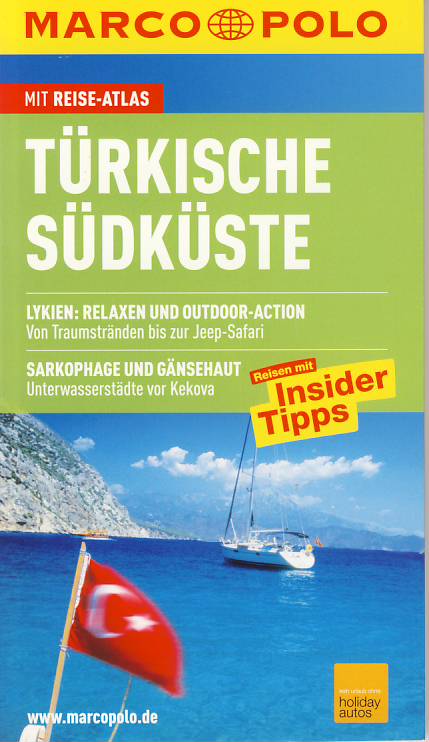 Marco Polo reisefuhrer edice průvodce Turkische Sudkuste 3. edice německy