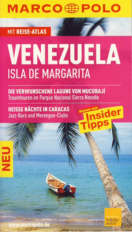 Marco Polo reisefuhrer edice průvodce Venezuela 7. edice německy