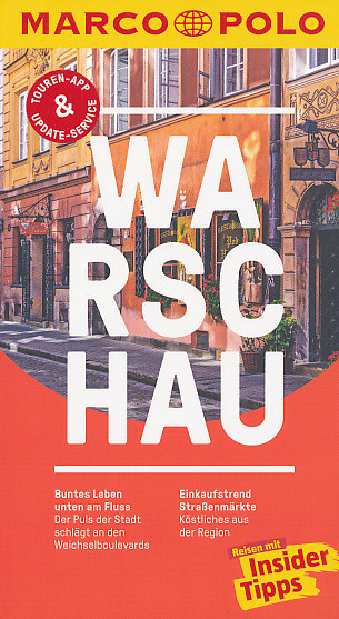 Marco Polo reisefuhrer edice průvodce Warschau německy Marco Polo
