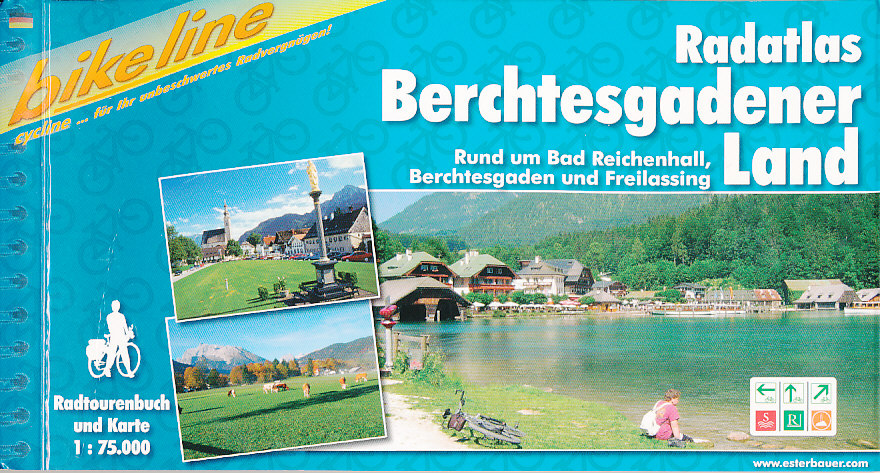Esterbauer vydavatelství cykloprůvodce Berchtesgadenener Land 1:75 000 německy