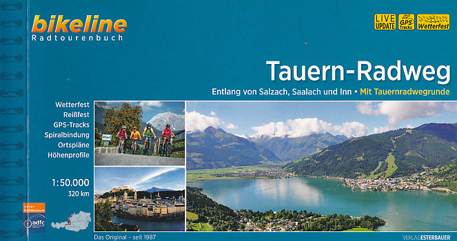 Esterbauer vydavatelství cykloprůvodce Tauern 1:50 000 německy