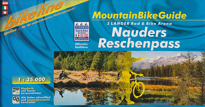Esterbauer vydavatelství cykloprůvodce Nauders Reschenpass 1:35 000 MBG