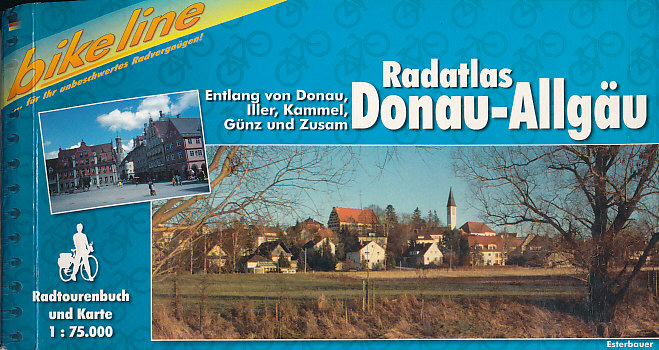 Esterbauer vydavatelství cykloprůvodce Donau-Allgau 1:75 000 německy