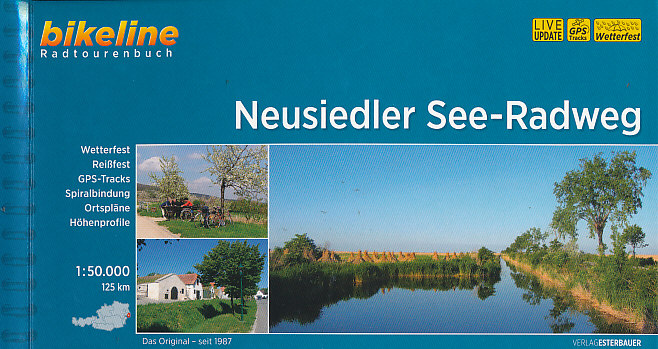 Esterbauer vydavatelství cykloprůvodce Neusiedler See 1:50 t.